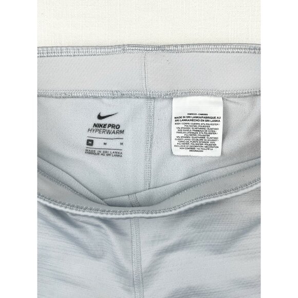 Nike Pro Womens‎ Hyperwarm Series Leggings Sz Medium Running Jogging Yoga - Picture 3 of 12